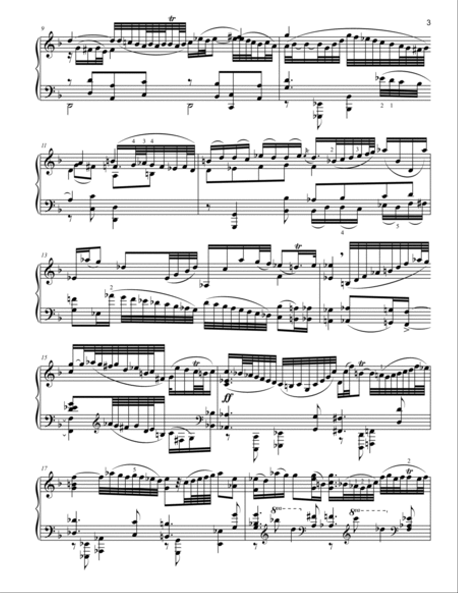 Adagio, Concert Transcription for Piano from Bach’s Sonata in G Minor for Violin Solo, BWV 1001 Violin Solo scores gallery preview page 2