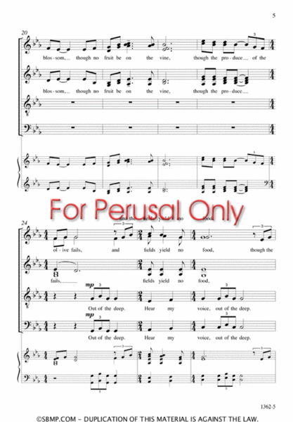 Upon the Heights - SATB divisi Octavo image number null