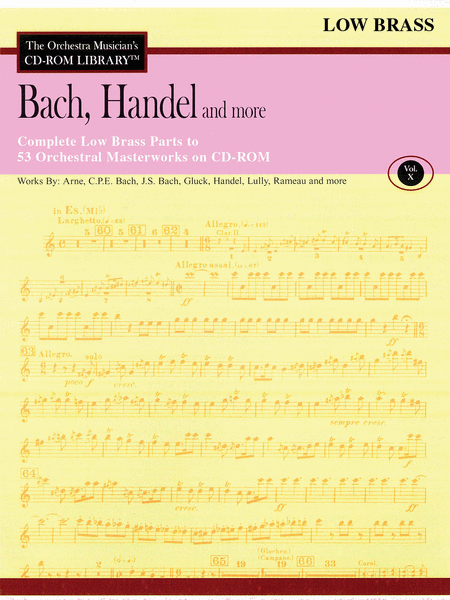 Bach, Handel and More - Volume X (Low Brass)
