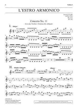 L'Estro Armonico Op. 3/11 RV 565