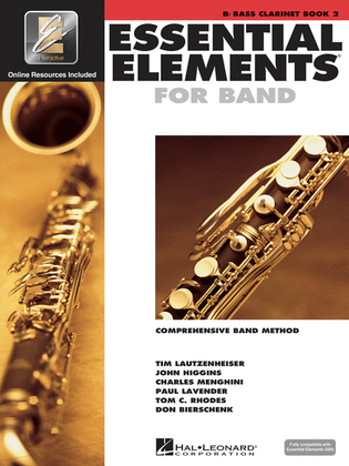 Book cover for Essential Elements for Band – Book 2 with EEi