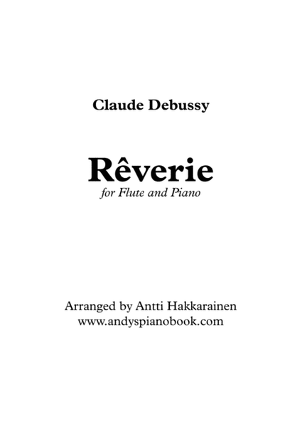 Rêverie - Flute & Piano image number null