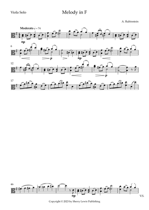 Melody In F, Op.3 No. 1