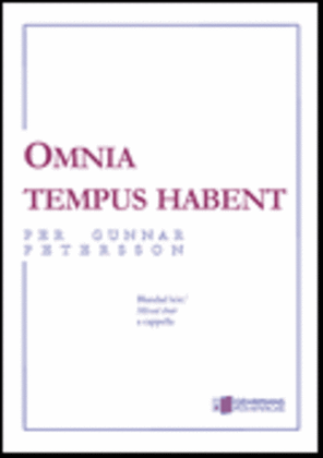 Omnia tempus habent