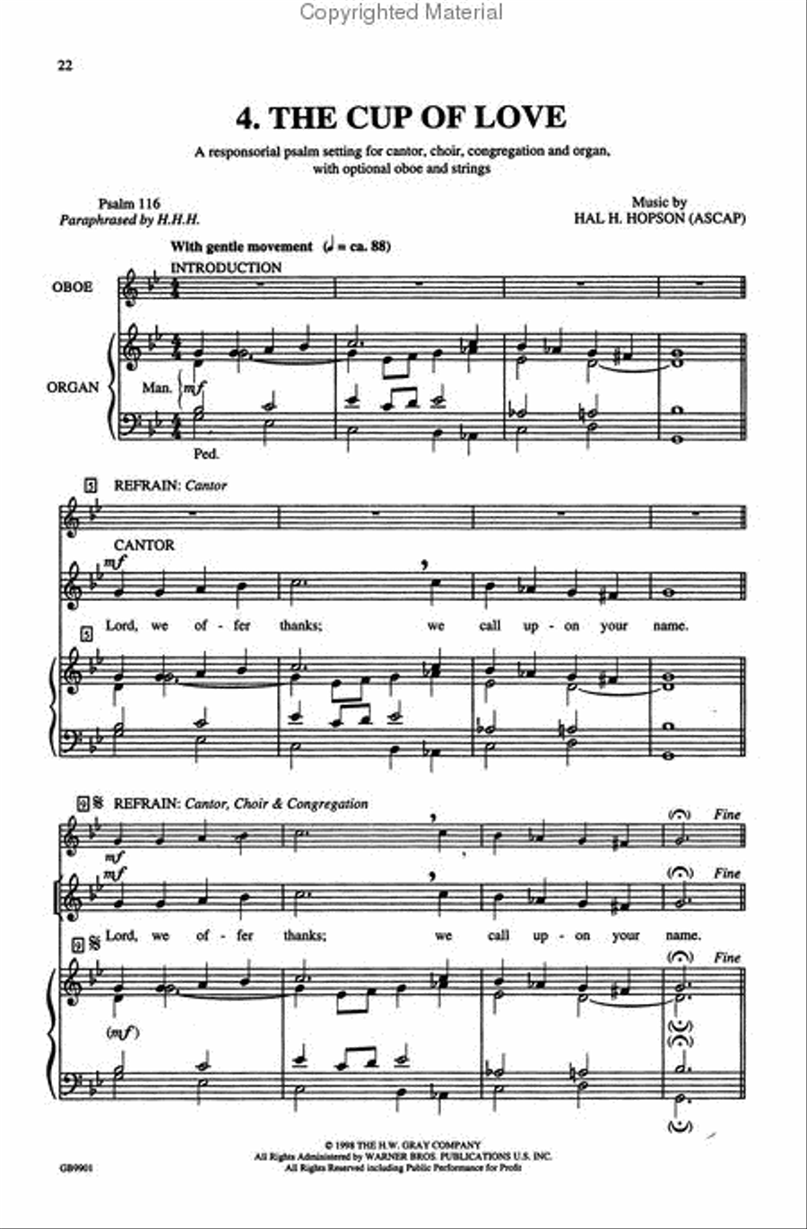 Tenebrae -- A Service of Darkness 4-Part scores gallery preview page 4