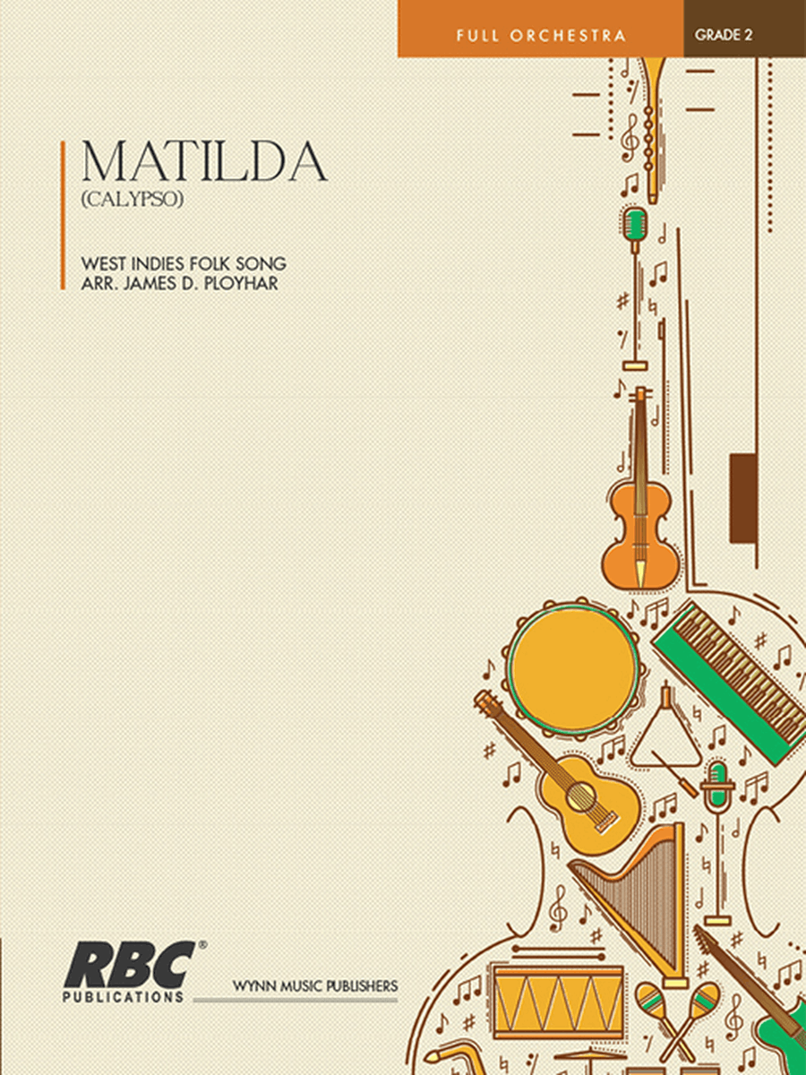 Matilda Full Orchestra scores gallery preview page 1