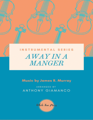 Book cover for AWAY IN A MANGER (saxophone trio - ATB)