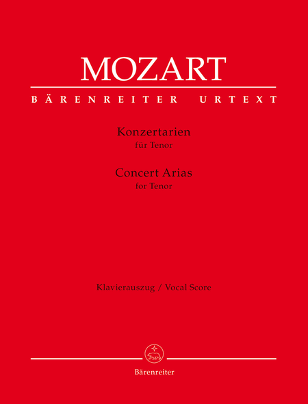 Mozart : Concert Arias for Tenor