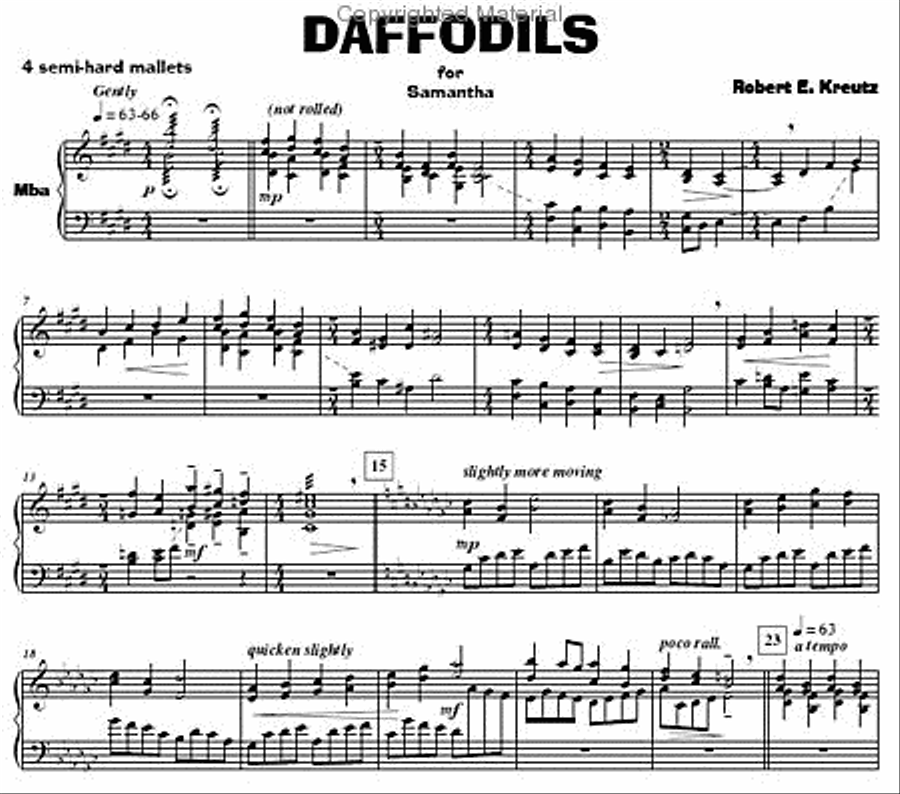 Loose Cannons Loose Cannons Marimba scores gallery preview page 3
