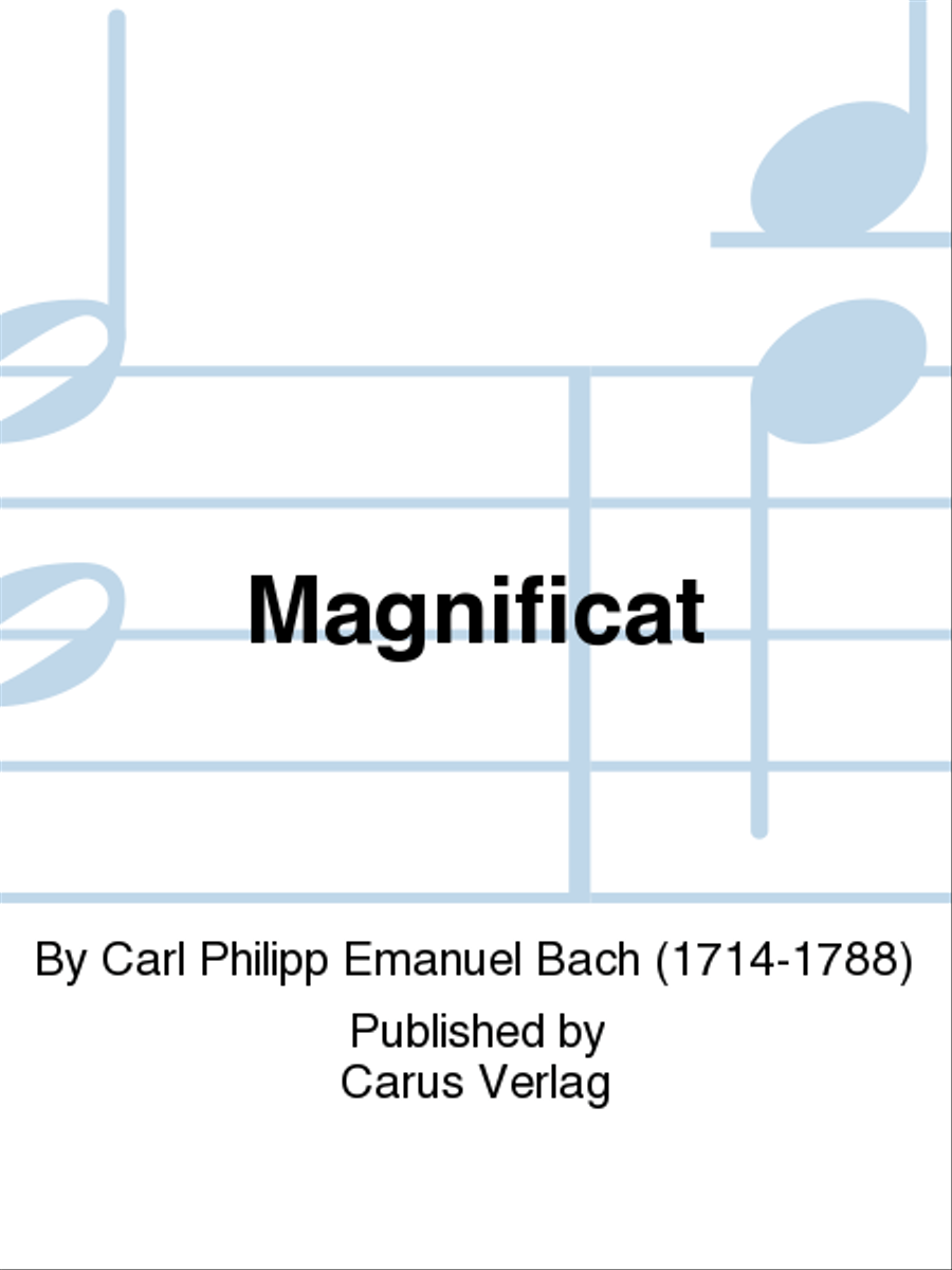 Magnificat Magnificat Orchestra scores gallery preview page 1