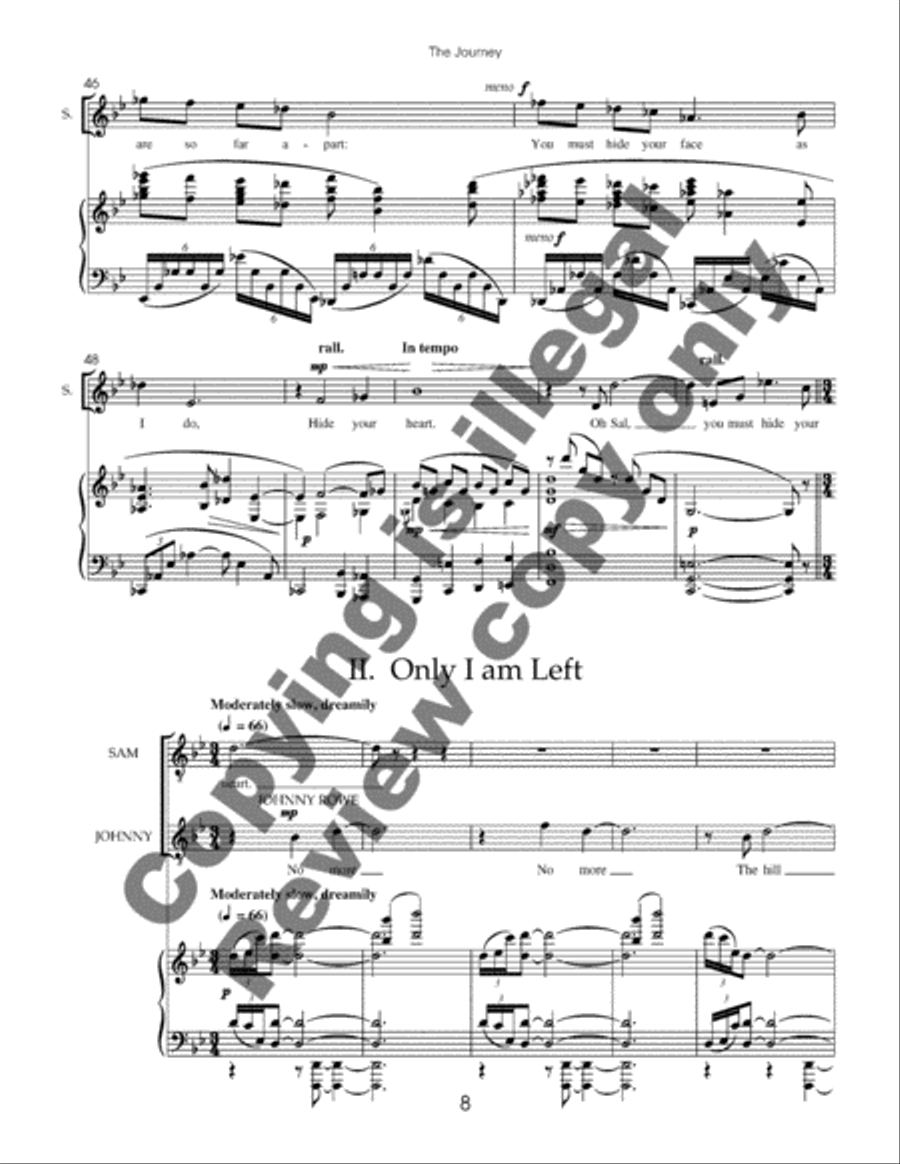 The Journey 4-Part scores gallery preview page 10