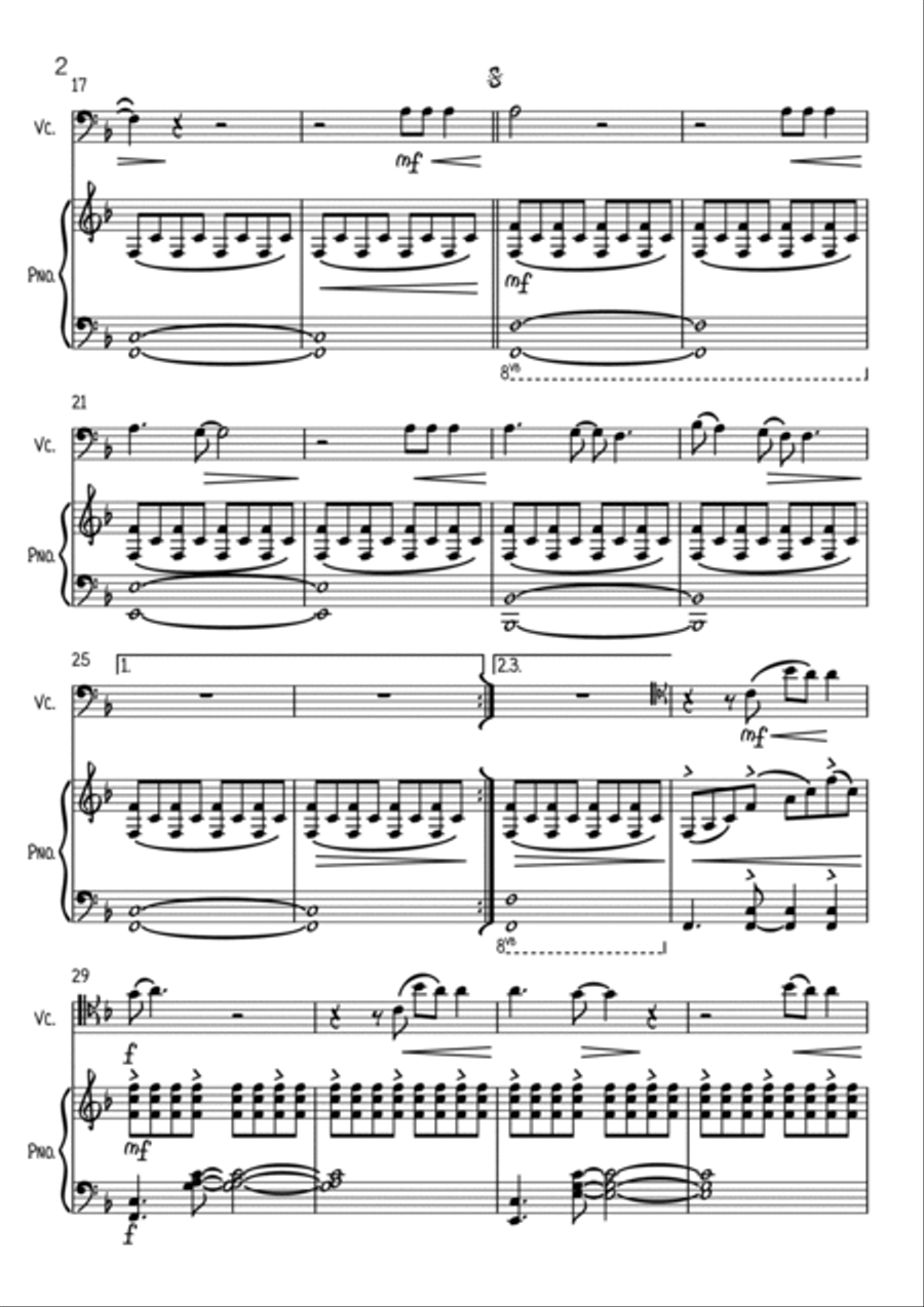 Chasing Cars Chasing Cars Piano scores gallery preview page 2