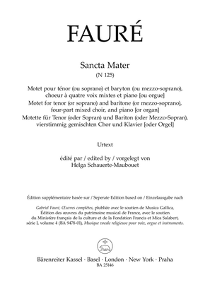 Book cover for Sancta Mater N 125