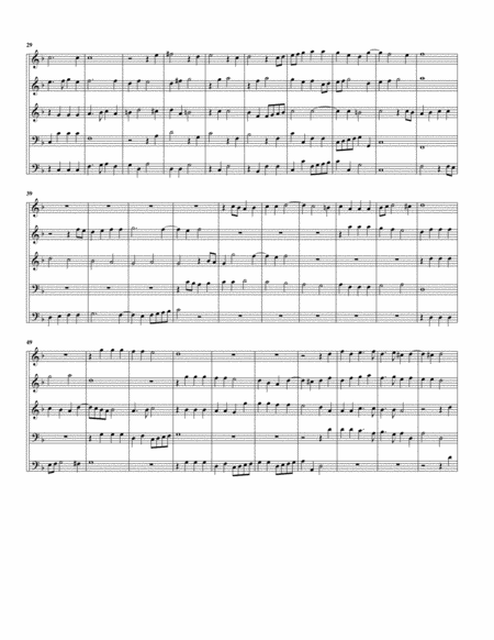 La Penolaccia a5 (Canzoni da suonare,1616, no.11) (arrangement for 5 recorders)