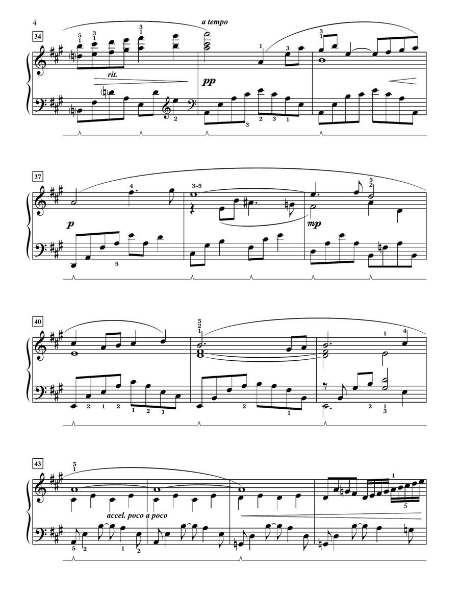 Over The Rainbow (from The Wizard Of Oz) Piano Solo scores gallery preview page 4