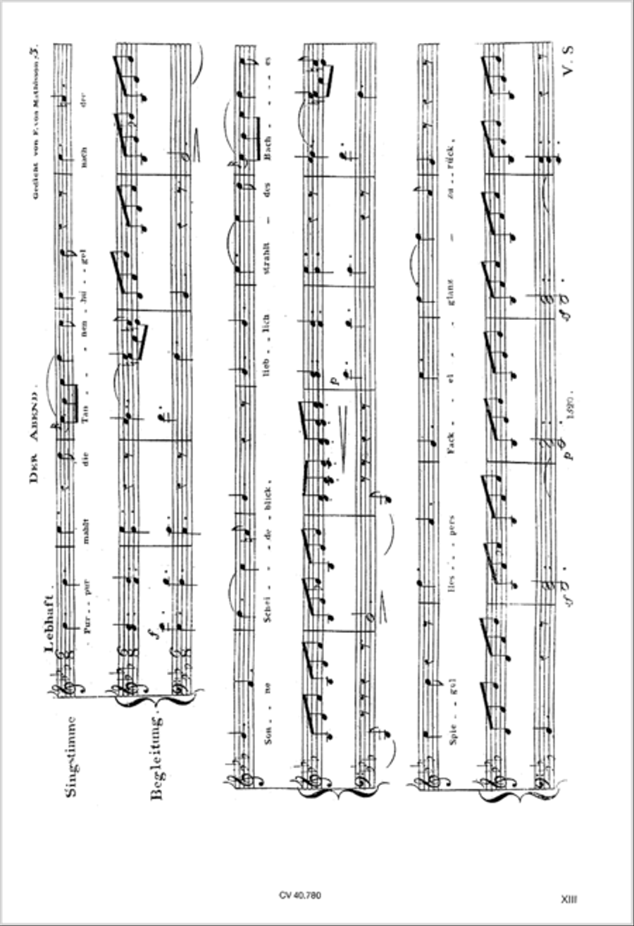 Zumsteeg: Ausgewahlte Lieder und Duette Choir scores gallery preview page 2