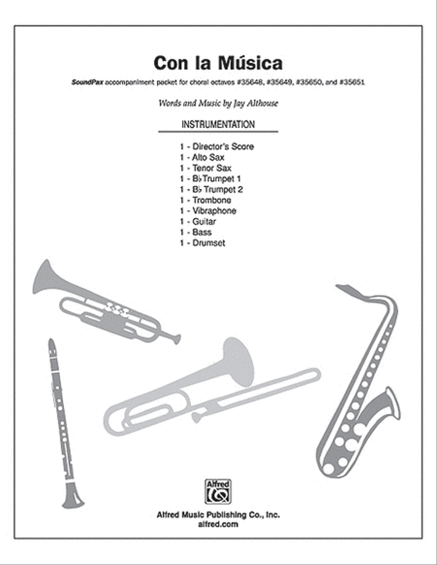 Con la Música Con la Música Choir scores gallery preview page 1