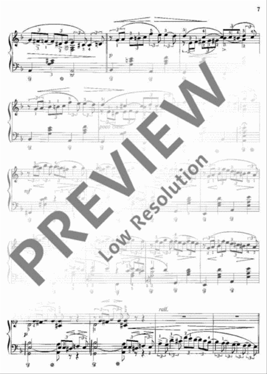 Selected Piano Works Piano Solo scores gallery preview page 8