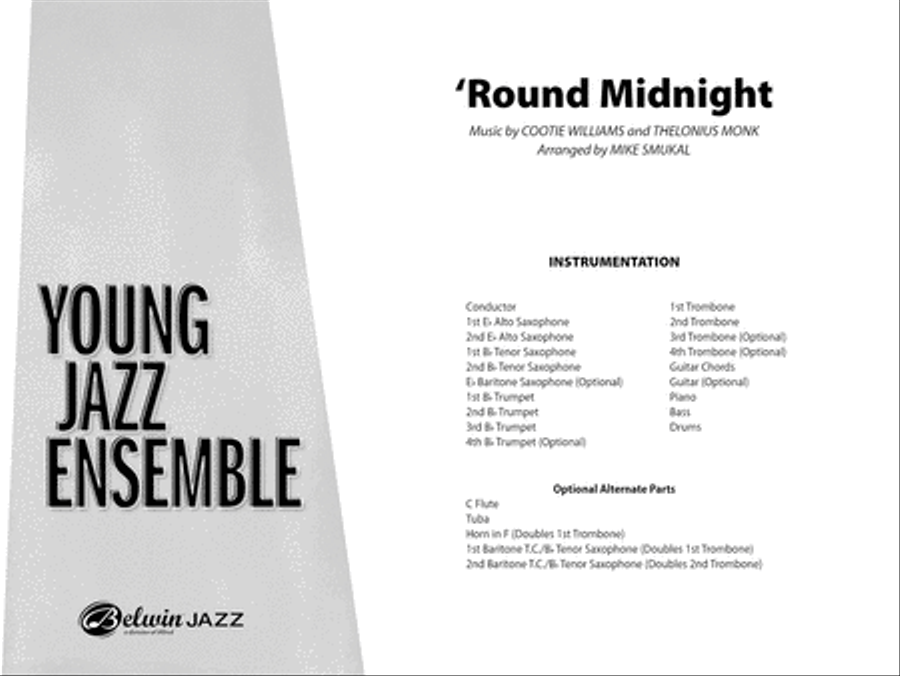 'Round Midnight Jazz Ensemble scores gallery preview page 2