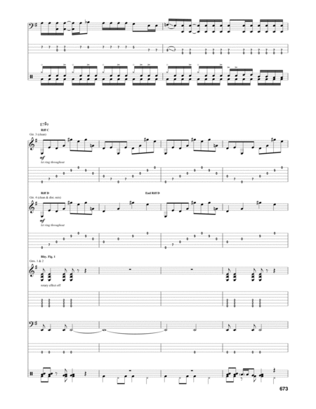 One Little Victory by Rush Guitar - Digital Sheet Music