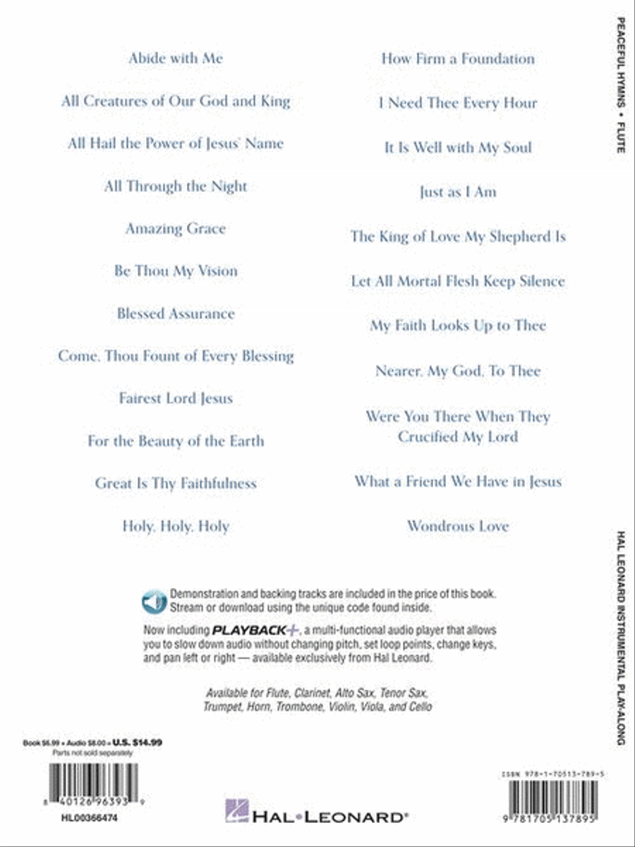 Peaceful Hymns for Flute Peaceful Hymns for Flute Flute Solo scores gallery preview page 6