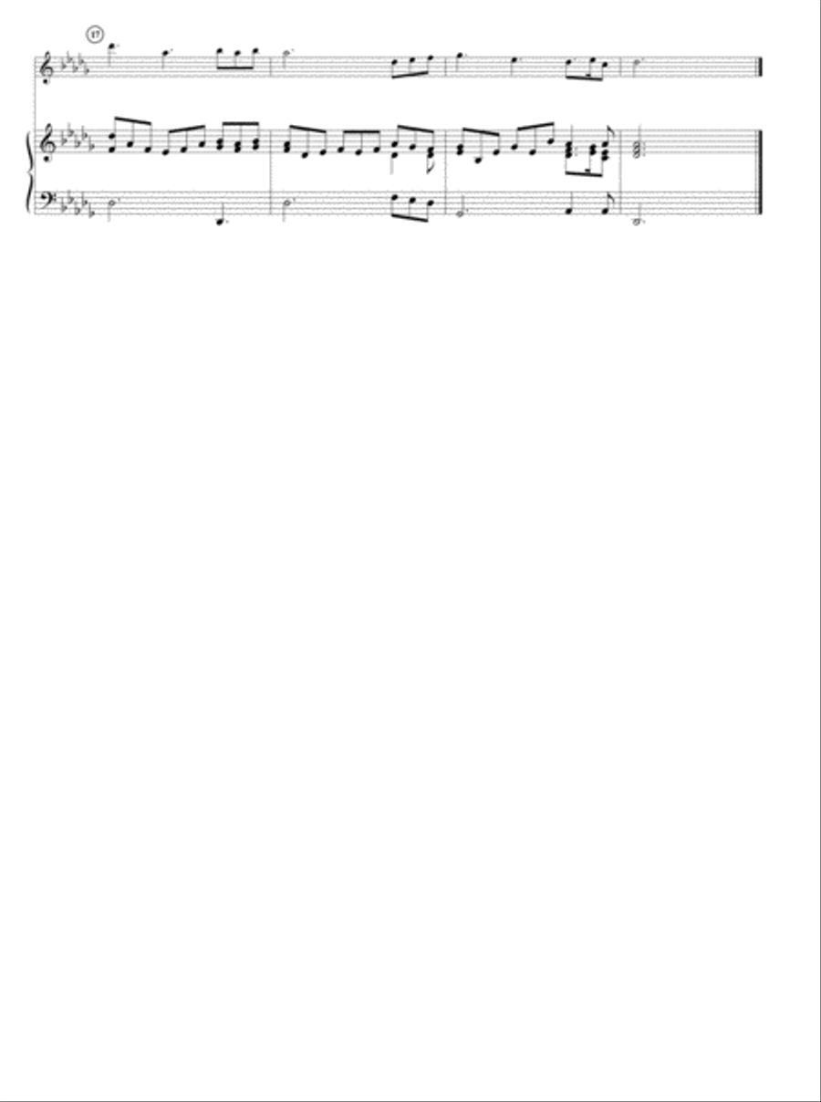 Instrumental Hymn Solos, Vol. 4 Piano scores gallery preview page 3