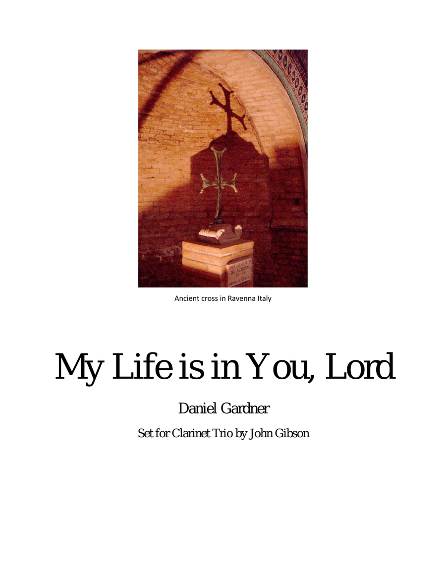 My Life Is In You Lord Woodwind Trio scores gallery preview page 1
