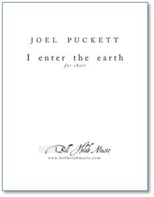Book cover for I enter the earth