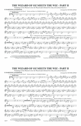 The Wizard of Oz Meets The Wiz, Part 2: E-flat Baritone Saxophone