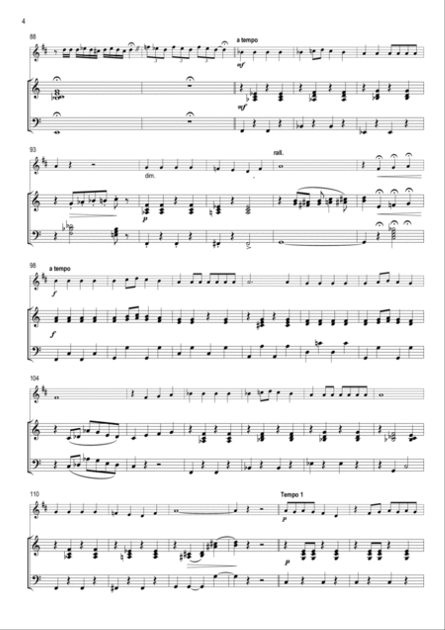 If I Were A Rich Man If I Were A Rich Man Tenor Saxophone scores gallery preview page 4