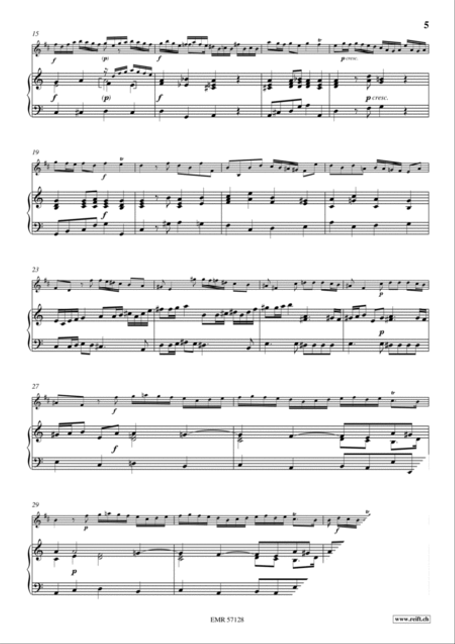 Sonata No. 3 Sonata No. 3 Cornet scores gallery preview page 6