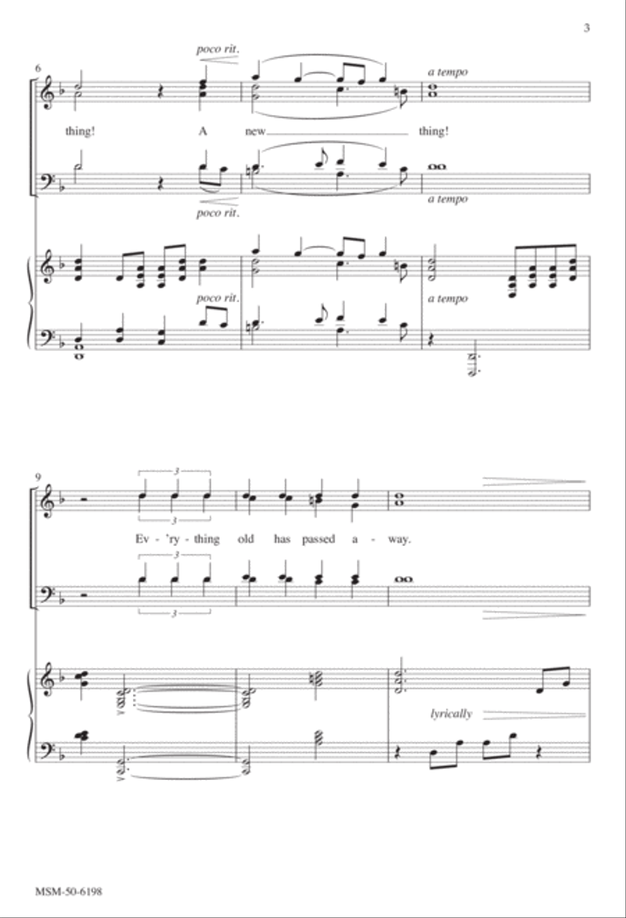 I Will Make a Way! 4-Part scores gallery preview page 3