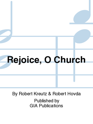 Book cover for Rejoice, O Church