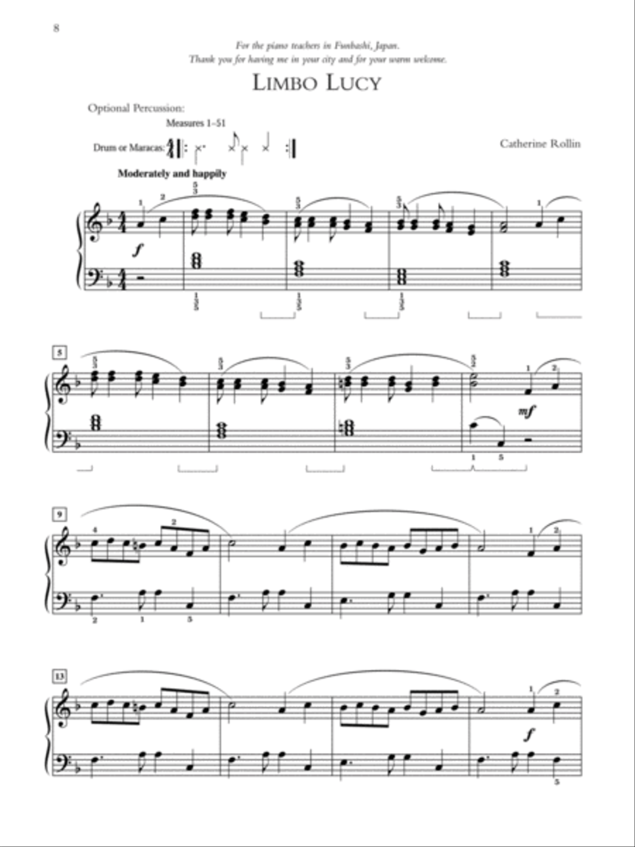 Dancing on the Keys, Book 2 Piano Solo scores gallery preview page 3