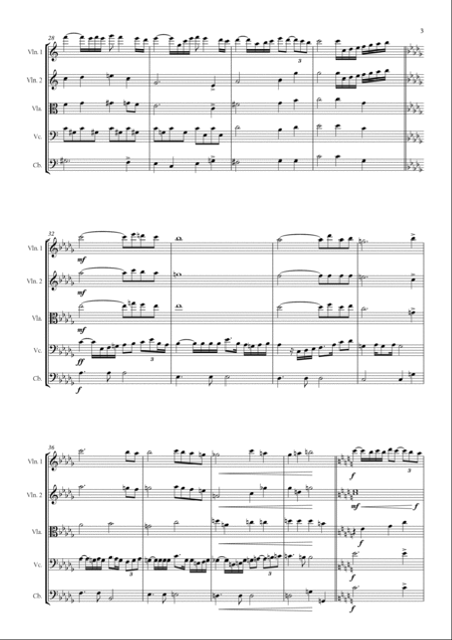 She String Orchestra scores gallery preview page 3