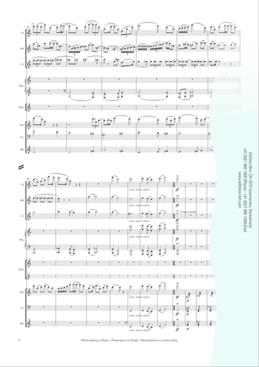 Ymni Clarinet scores gallery preview page 5