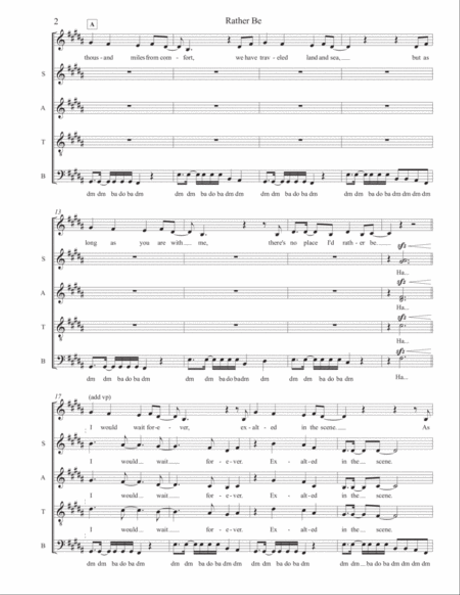 Rather Be Divisi scores gallery preview page 2
