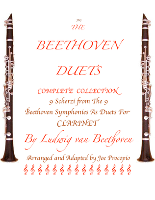 The Beethoven Duets For Clarinet Complete Collection (All 9 Scherzi)