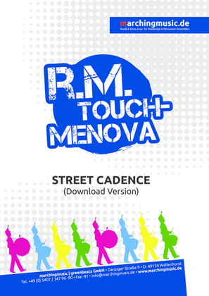 Book cover for R. M. TOUCHMENOVA (Street Cadence)