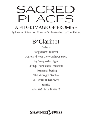 Book cover for Sacred Places - Bb Clarinet
