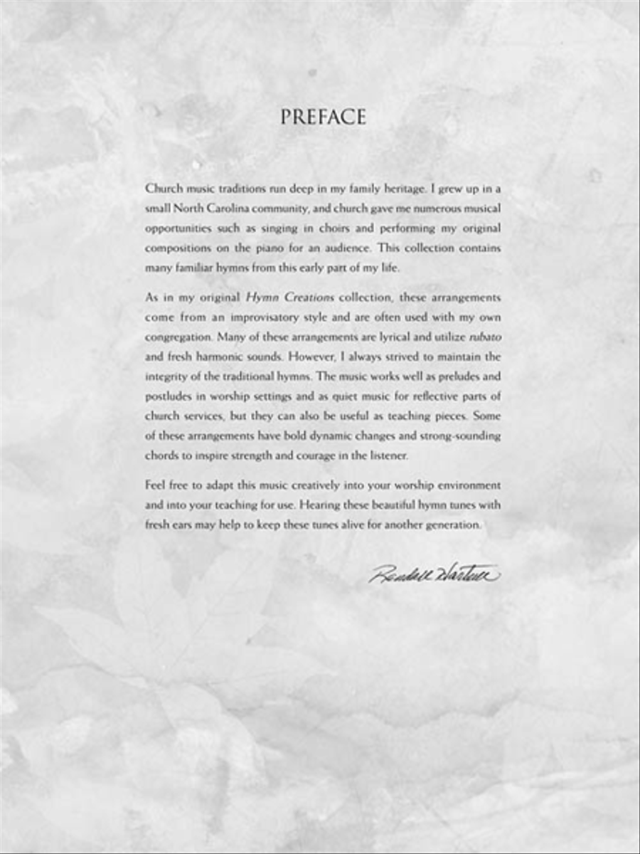More Hymn Creations More Hymn Creations Piano Solo scores gallery preview page 2