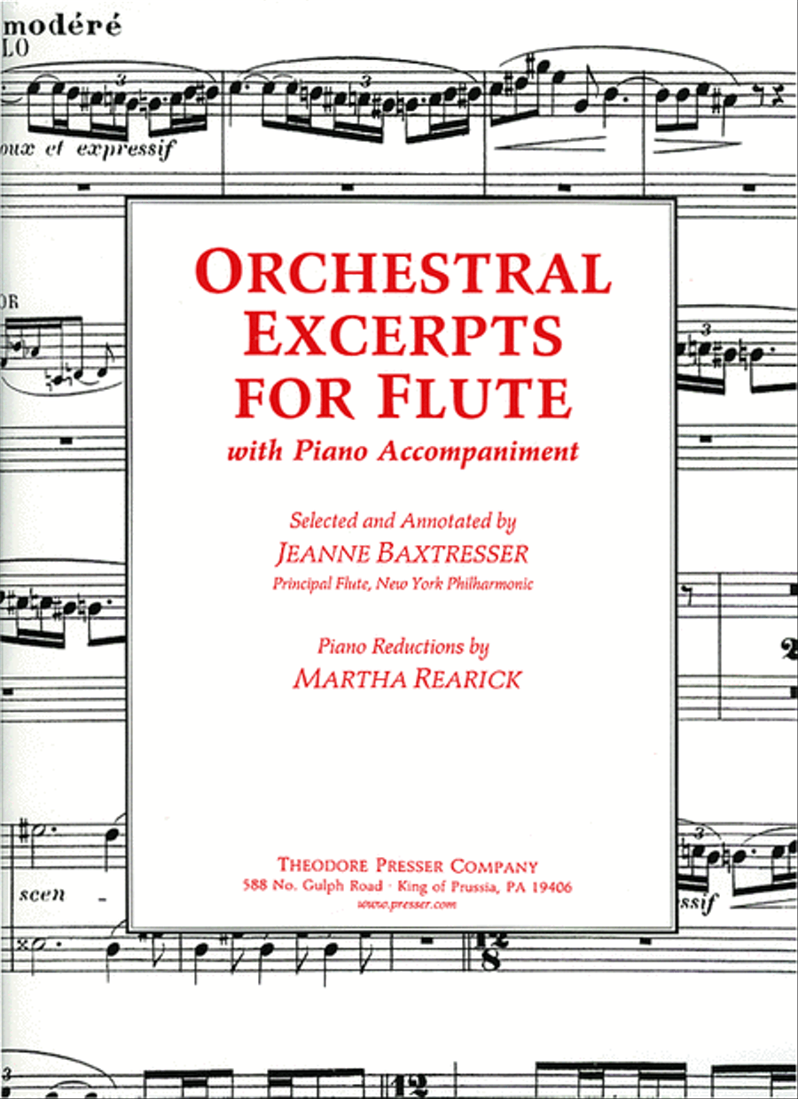 Orchestral Excerpts for Flute