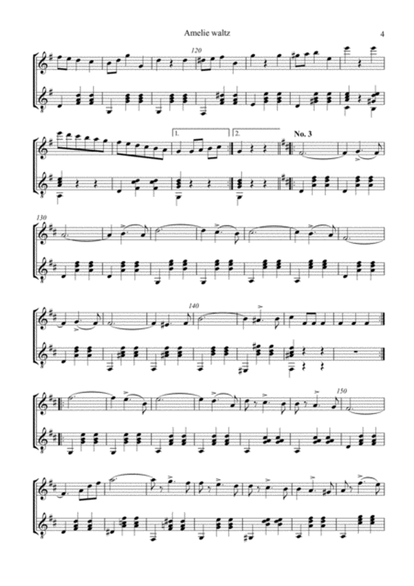 Amelie Waltz for violin (flute) and guitar image number null