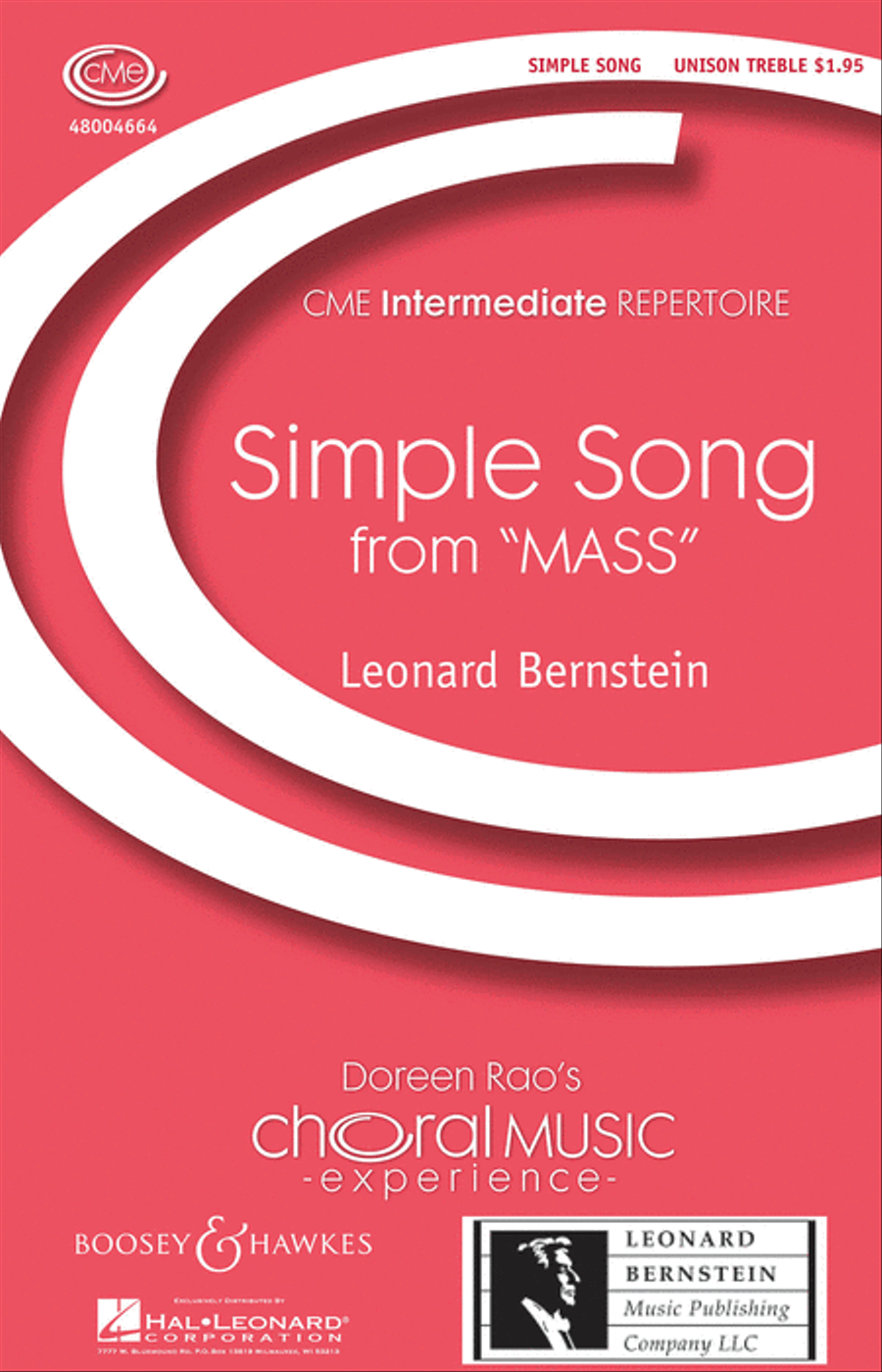A Simple Song Unison Choir scores gallery preview page 1