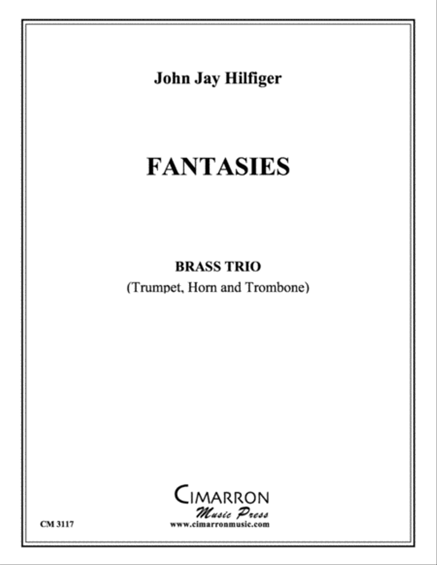 Fantasies Brass Trio scores gallery preview page 1