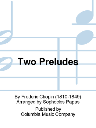 Book cover for Two Preludes