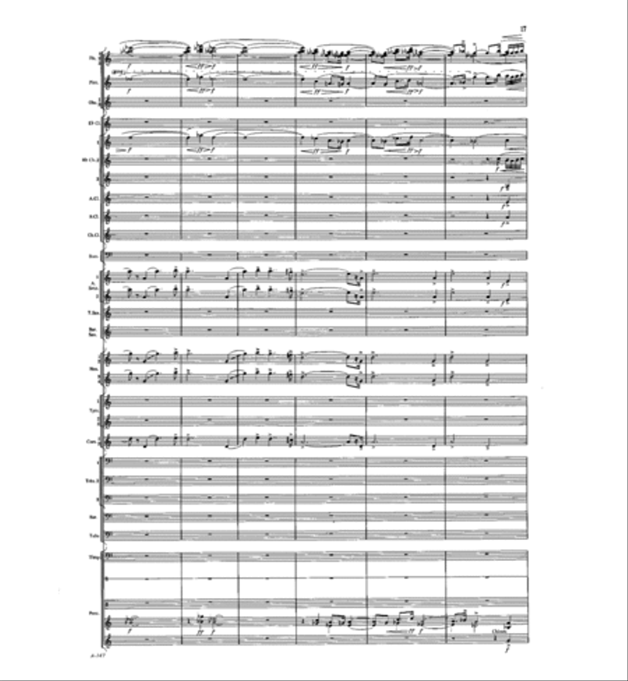 Day of the Shofar Concert Band scores gallery preview page 17