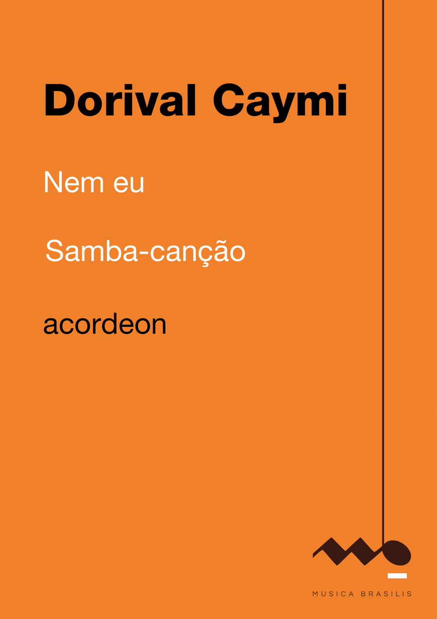 Nem eu (acordeão) Accordion scores gallery preview page 1
