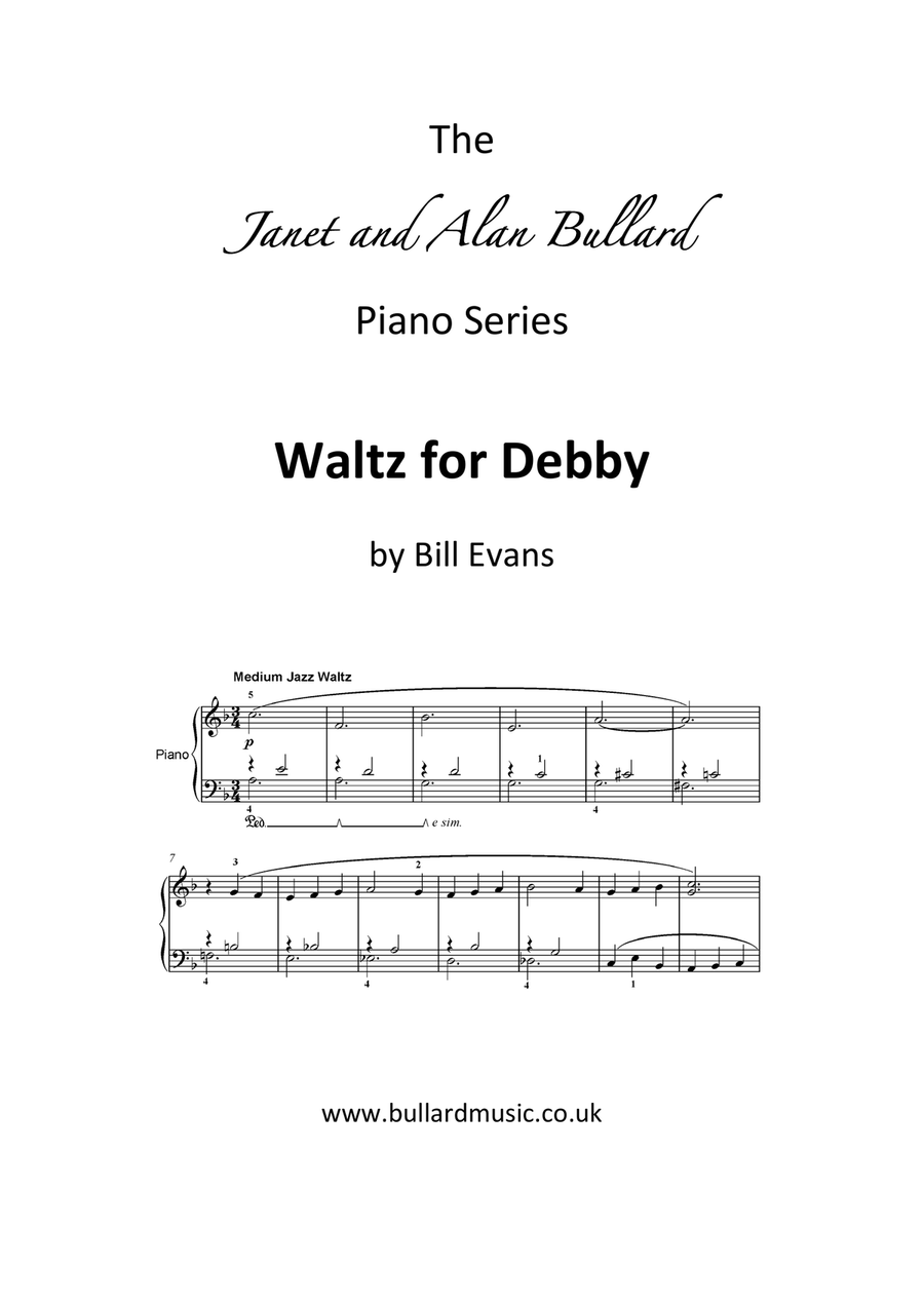 Waltz For Debby Easy Piano scores gallery preview page 1