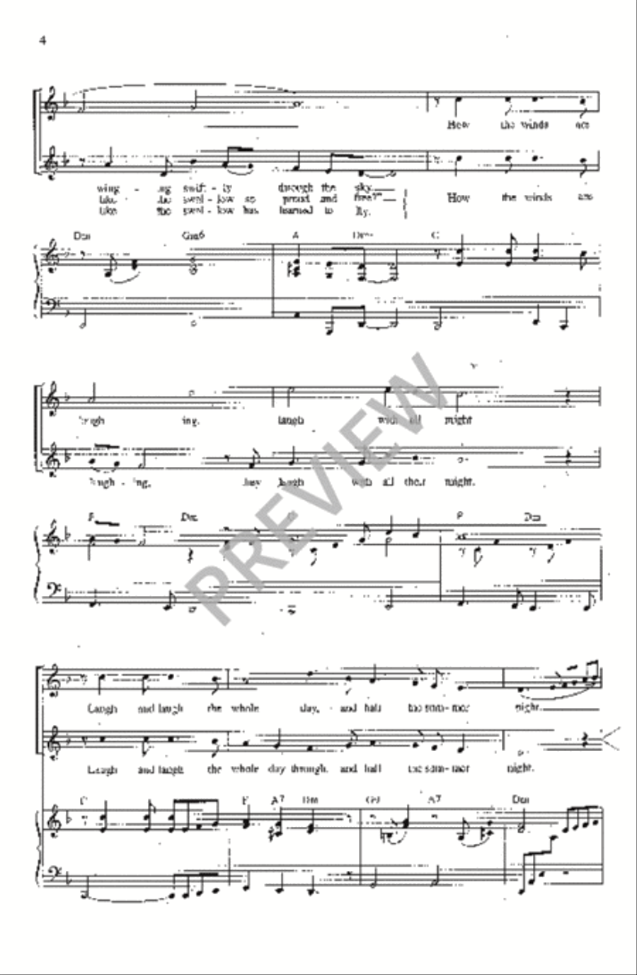 Donna, Donna SSA scores gallery preview page 5